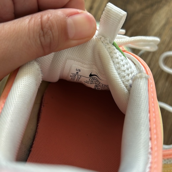 Air Max 97 Essential 'White Melon Mint Volt' Women Sz 8-rare Nikes - Picture 3 of 3